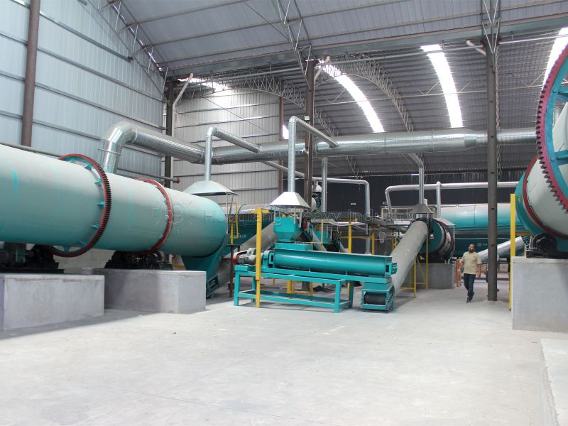 Disc Granulation Organic Fertilizer Production Line