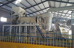 Jiamusi flat-die press production line installation site