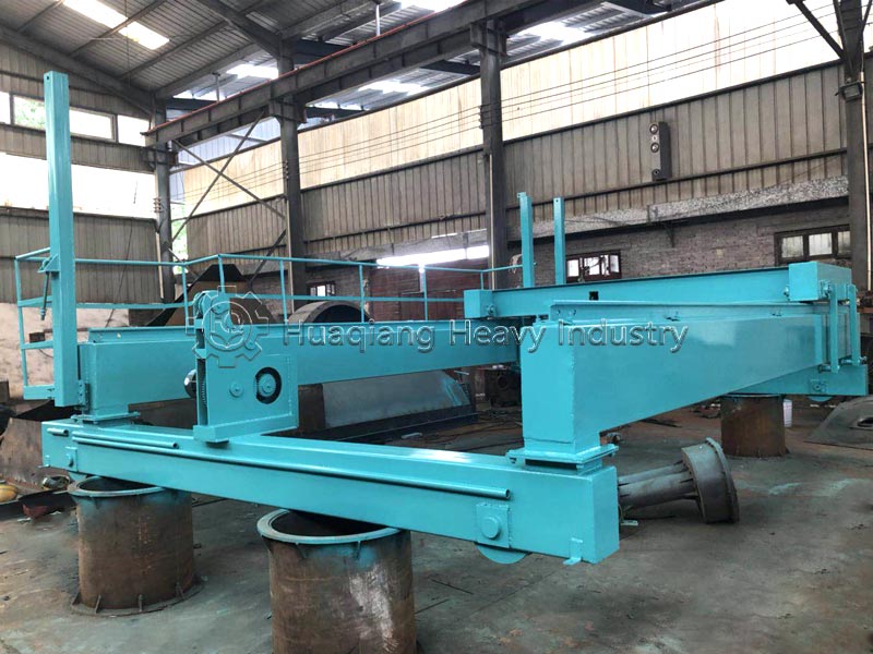 Double Screws Compost Turning Machine