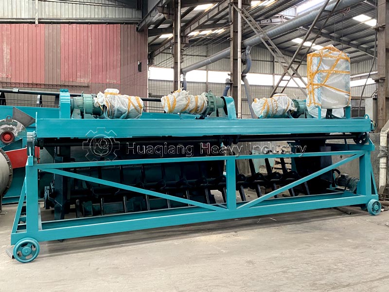 Simple Compost Turning Machine